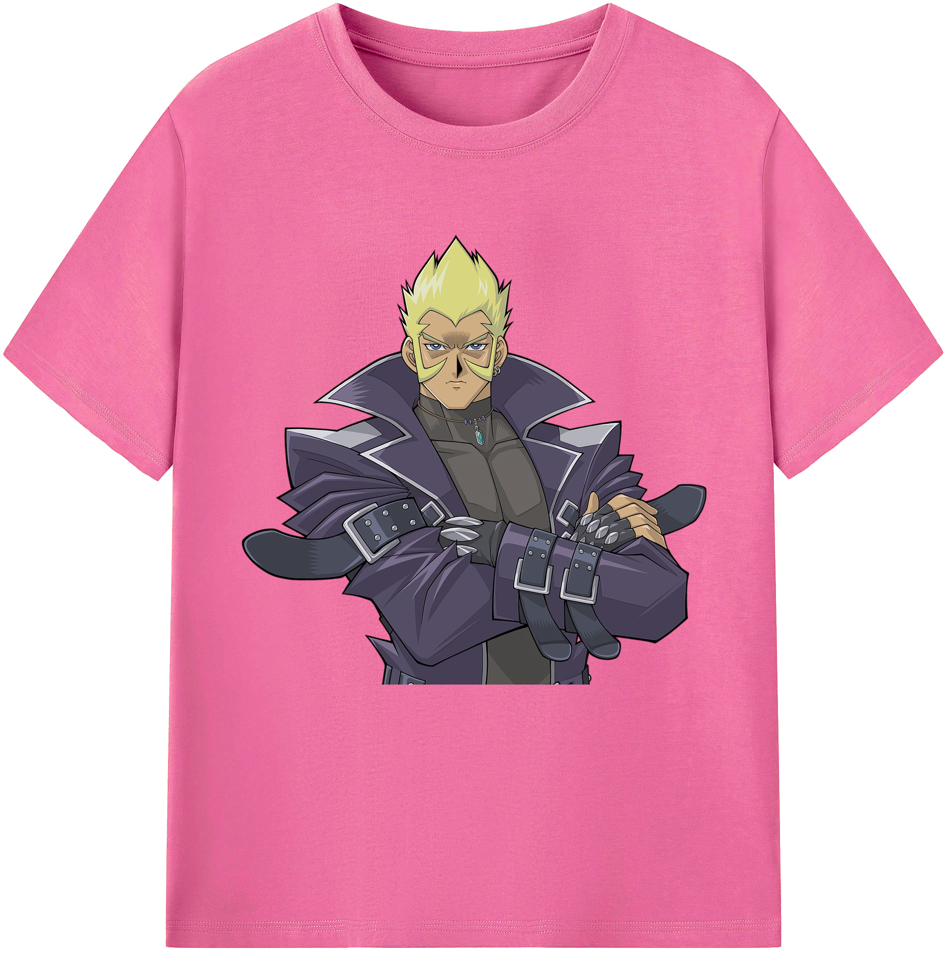 （画像用） 遊☆戯☆王 Yu-Gi-Oh! レディースカジュアルプリントTシャツ（綿100％）